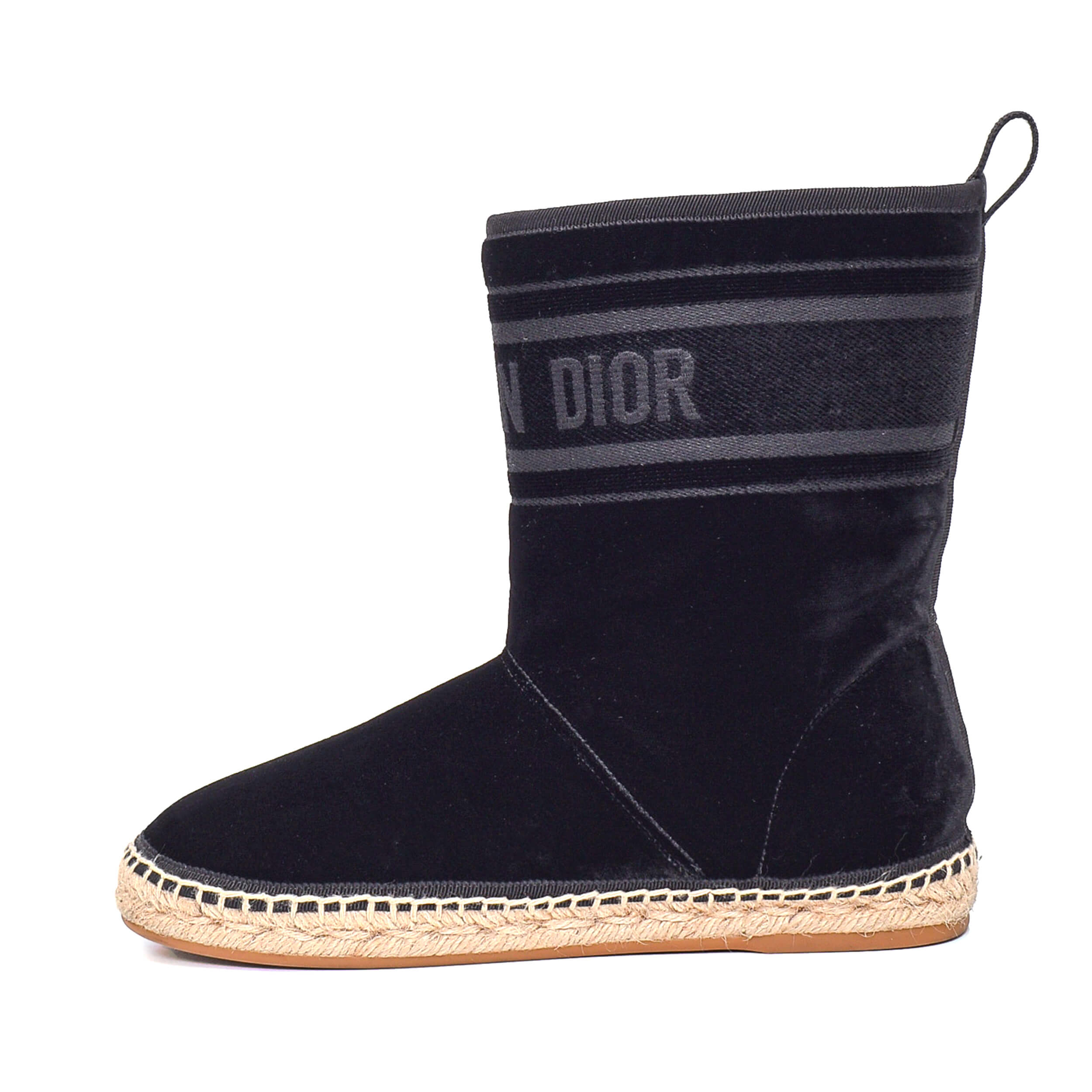 Christian Dior - Black Velvet  Chez Moi Boots